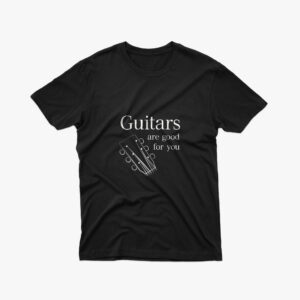 Guitars are good for you - Unisex organic t-shirt