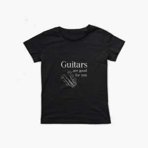 Guitars are good for you - Women's organic t-shirt
