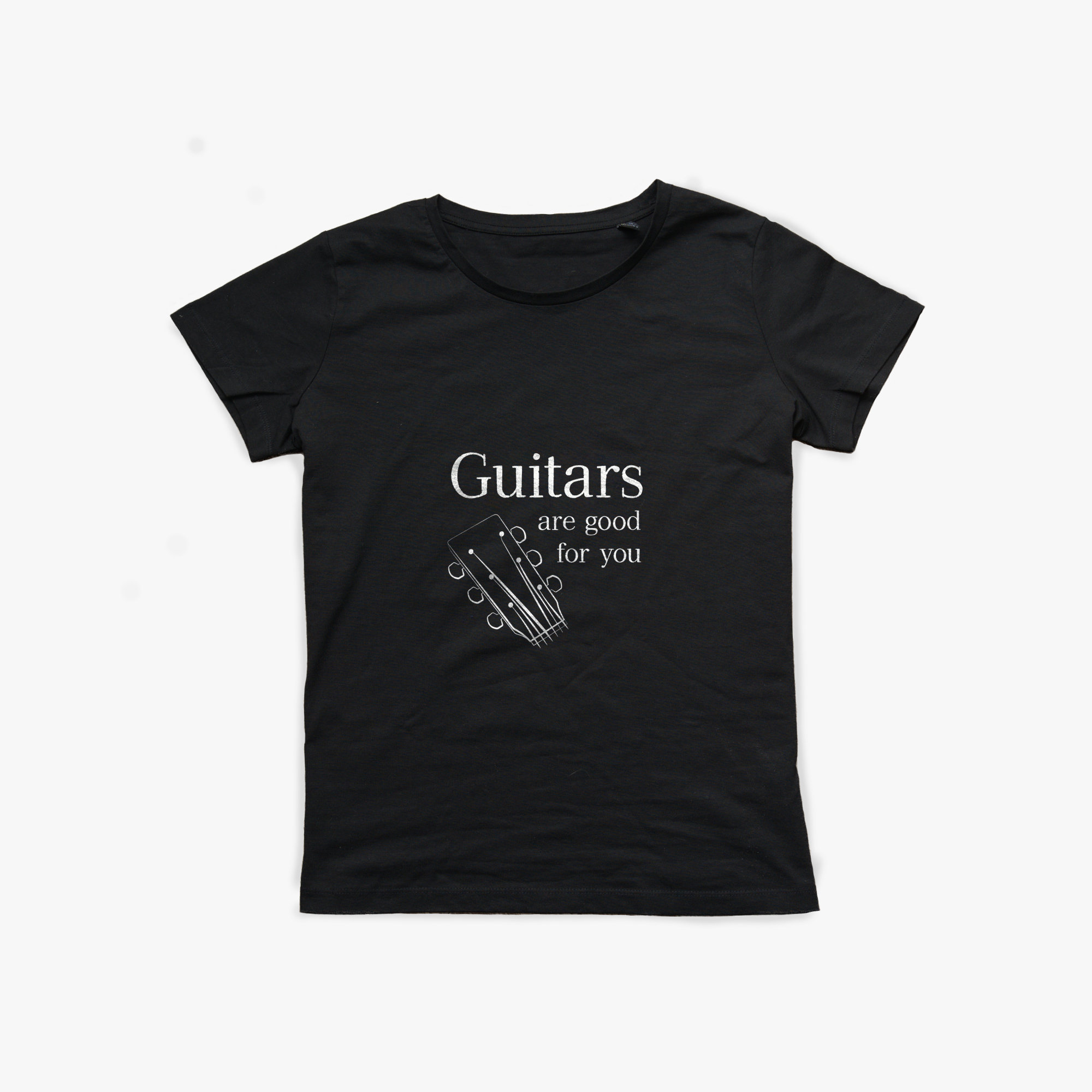 Guitars are good for you - Women's organic t-shirt