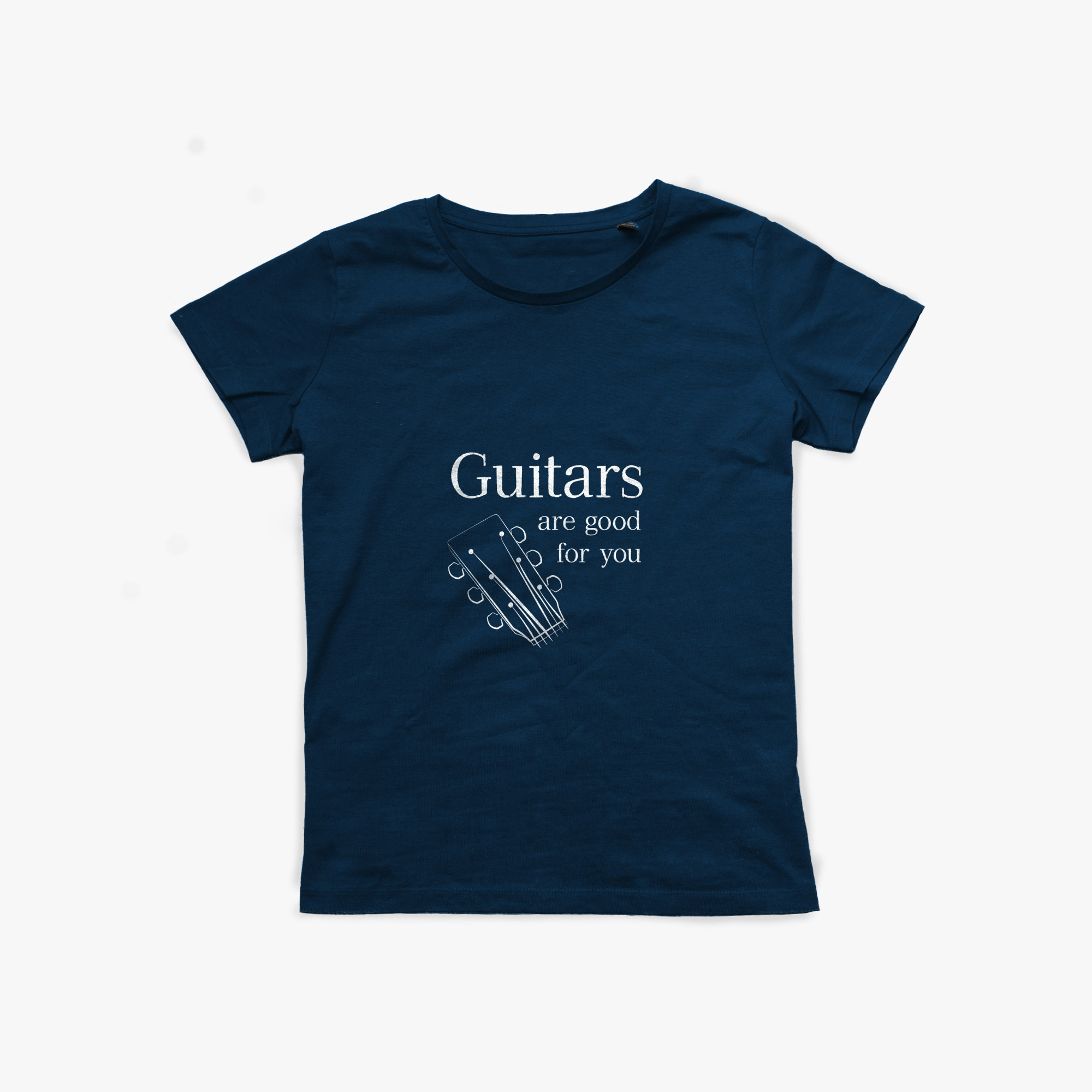 Guitars are good for you - Women's organic t-shirt